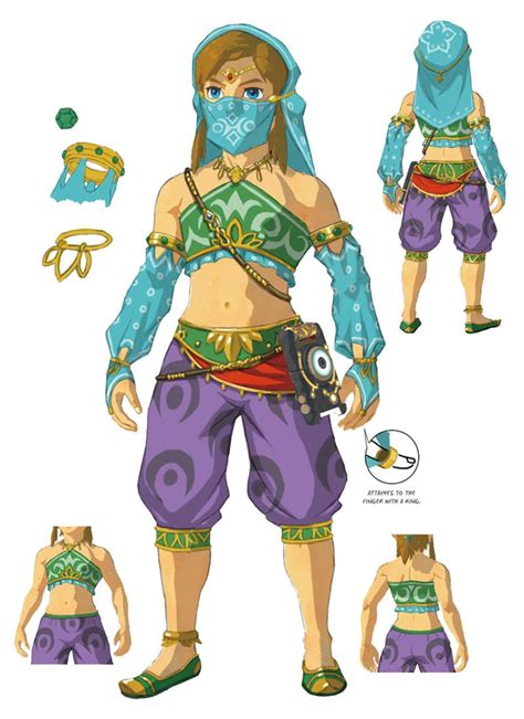 zelda gerudo outfit|female gerudo outfit totk.